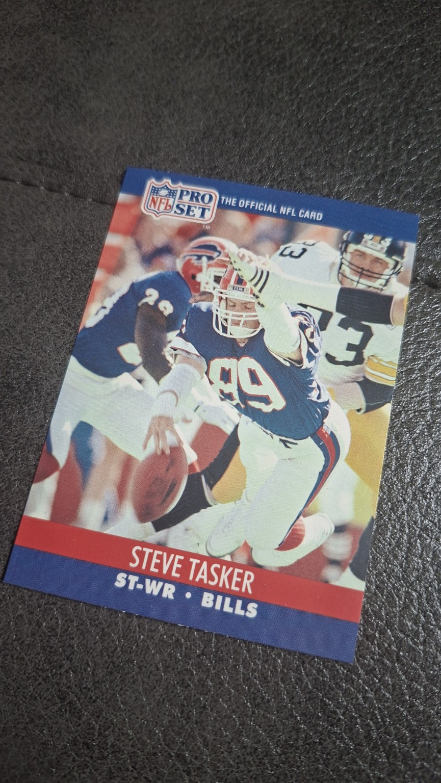 1990 Pro Set Steve Tasker card